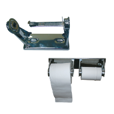  Chrome Toilet Roll Dispensers - available in two sizes.