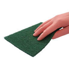  Gala Hand Pad Thinline 225x150mm Green