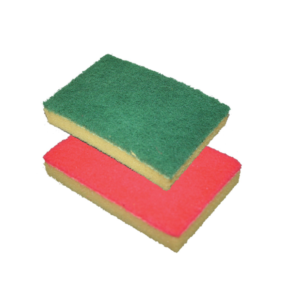 Glomesh Scrubbing Sponges - Me dium/Light Duty - 150mm x 100m m - two colours - Min.order 50
