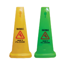  Gala Mini Safety Cone - Wet Fl oor message - 60cm - various c olours