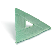 UNSRPD1 - Stingray Glass Clng TriPad