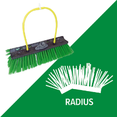  Unger HiFloâ¢ nLite Radius Br h - available in 2 sizes.